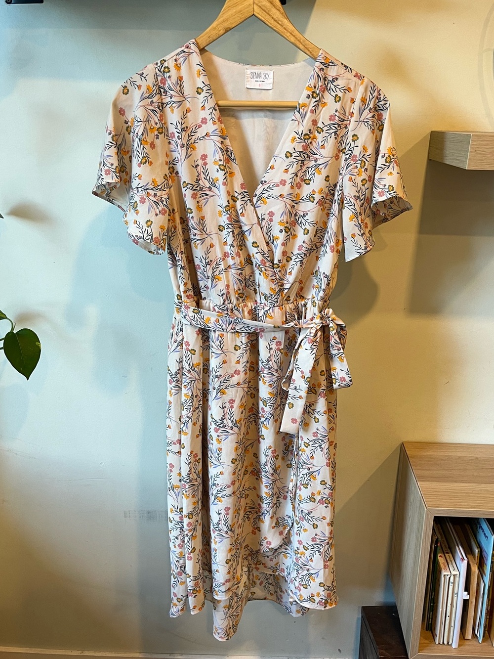 Sienna Sky Floral Midi Dress